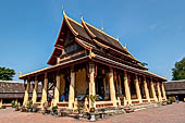 Vientiane, Laos - Wat Si Saket, the sim. 